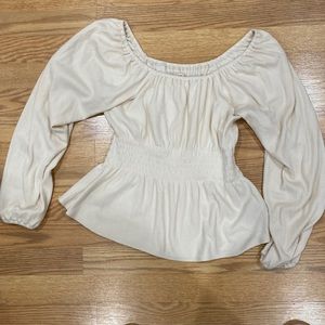 Madewell Peasant Top